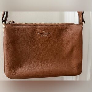 Kate Spade Brown Leather Crossbody Bag